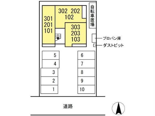 メラヴィリアの物件外観写真